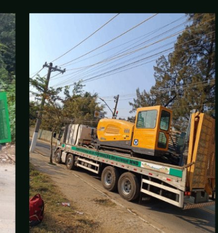 Carreta com equipamento MND